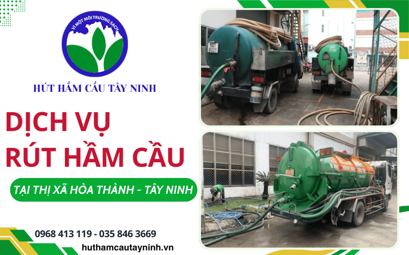 rút hầm cầu Thị Xã Hòa Thành