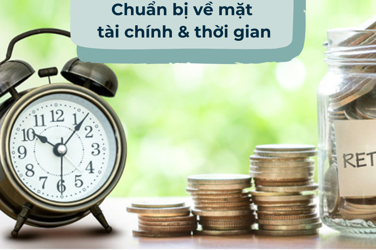 Chuẩn bị tài chính và thời gian