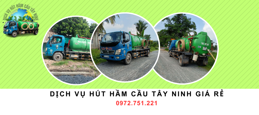 Dịch vụ hút hầm cầu Tây Ninh uy tín, giá rẻ