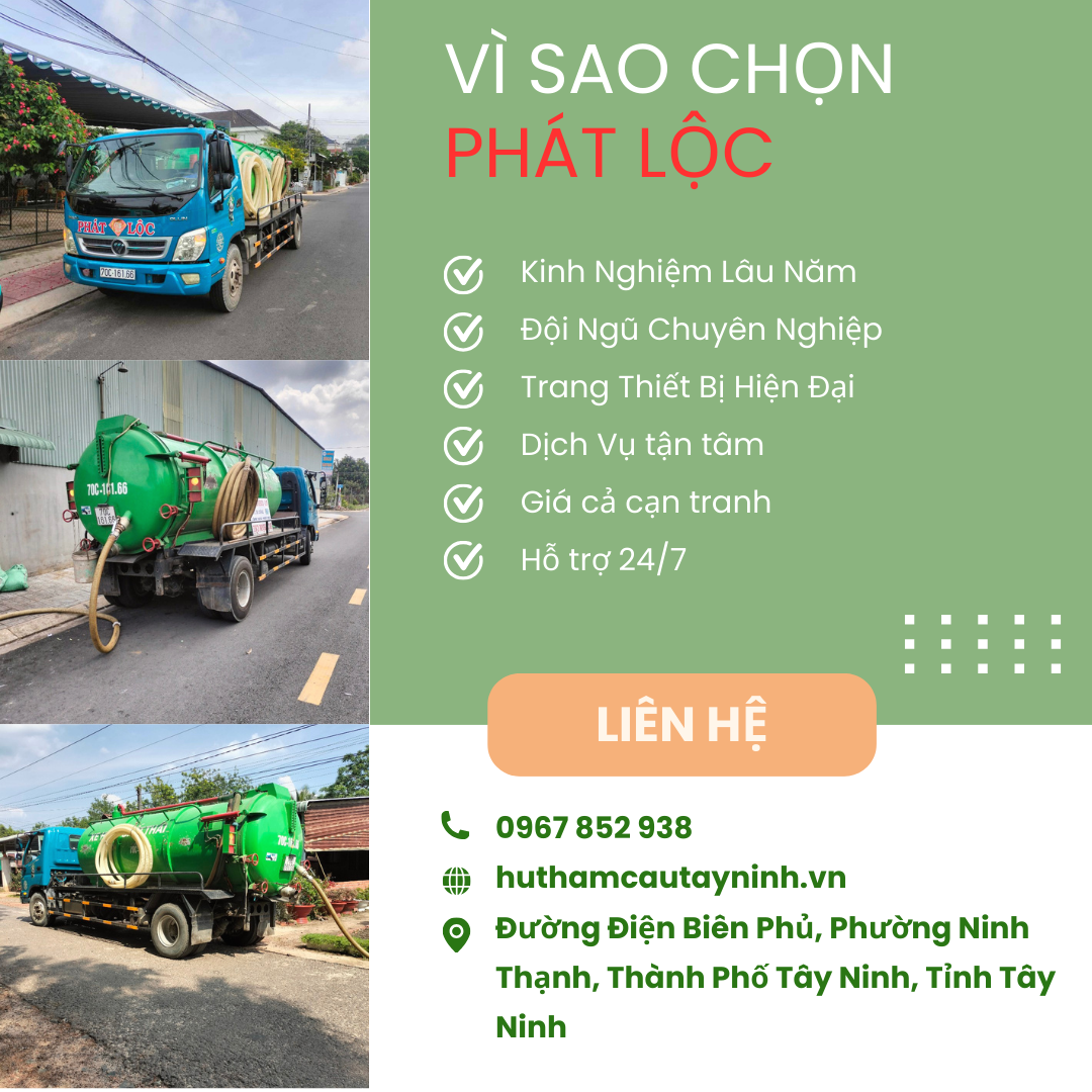 Thông nghẹt hầm cầu Phát Lộc