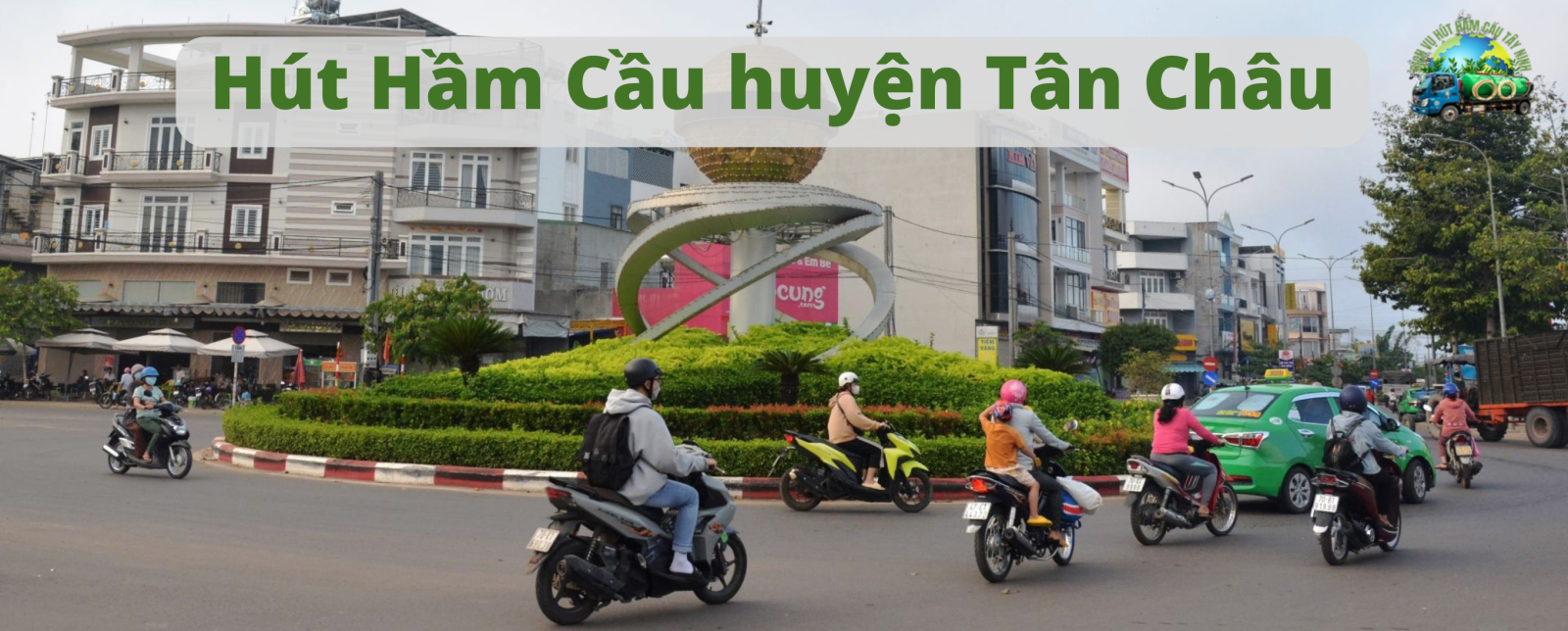 Hút hầm cầu huyện Tân Châu