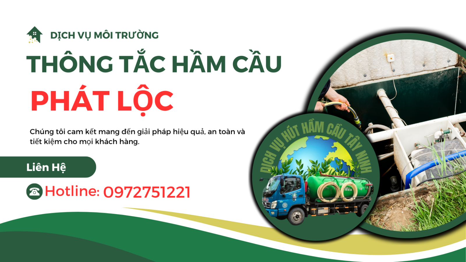 Rút Hầm Cầu Thành Phố Tây Ninh